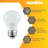 6- Pack, LED, Dimmable, UL Listed, A15 Light Bulb, Warm White 2700K-58294523