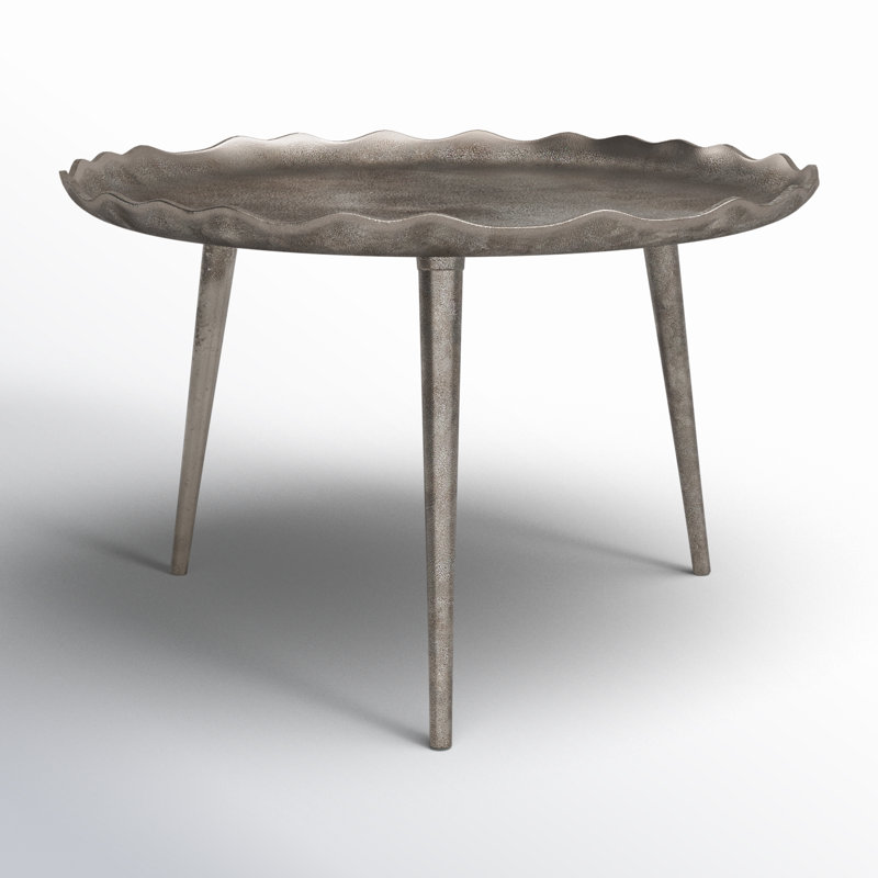 Avelines Single Coffee Table, Silver