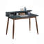 Bureau en bois avec rehausse Mid-Century-1111906969