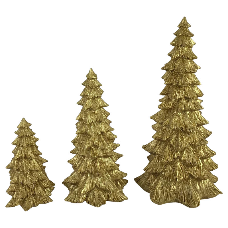 Décoration de sapin de Noël 9,5 po, H 6 po x l 3 po x P 3 po