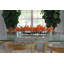 Driftwood Cymbidium Orchids Centerpiece in Glass Planter-1216674911-1216674881