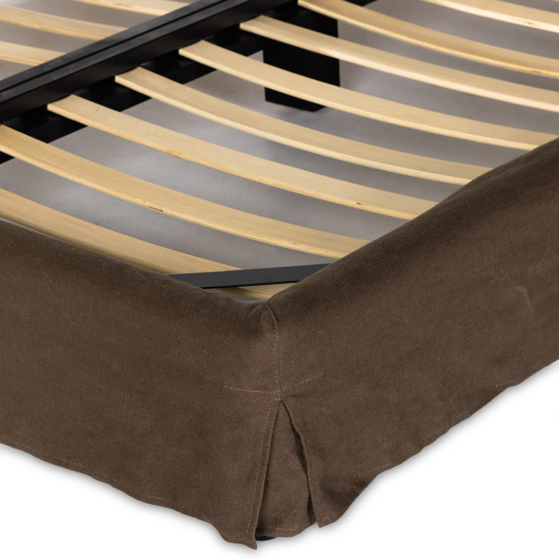 Aidan Upholstered Bed, Brussels Coffee, King