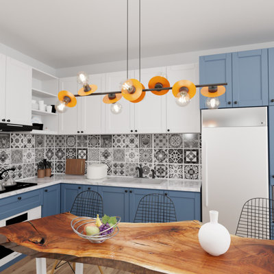 Parkview 8 - Light Matte Black Pendant
