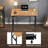 Folding Computer Desk - 31.5 Inch Foldable Office Writing Work Study