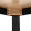 Ski-Leg Solid Wood Base Dining Table