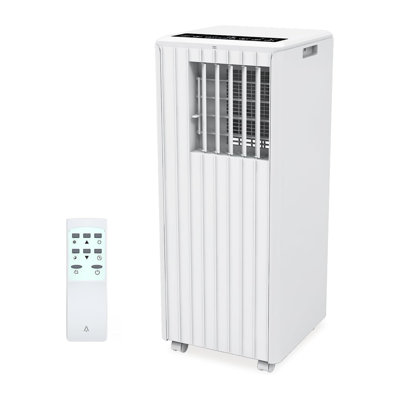 8000 Btu Portable Air Conditioners With Remote Control, 3-In-1 Quiet Air Conditioner For Room, Dorm, Office, Cools Up To 350 Sq. Ft, Sleep Mode, 24H Timer, Window Kit