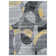 Rambo Contemporary Distressed Circle Area Rug