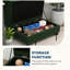 Canapé-lit pour animaux de compagnie avec rangement et coussin moelleux