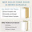 Soft Closing Included - 84"Height 5-Lites Glass Sliding Barn Doors with Installation Hardware Kit-104234751