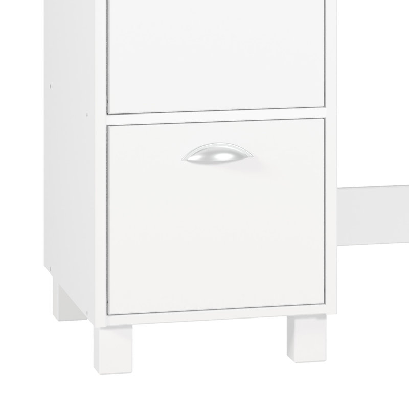 Bureau l 35,6 po avec rehausse