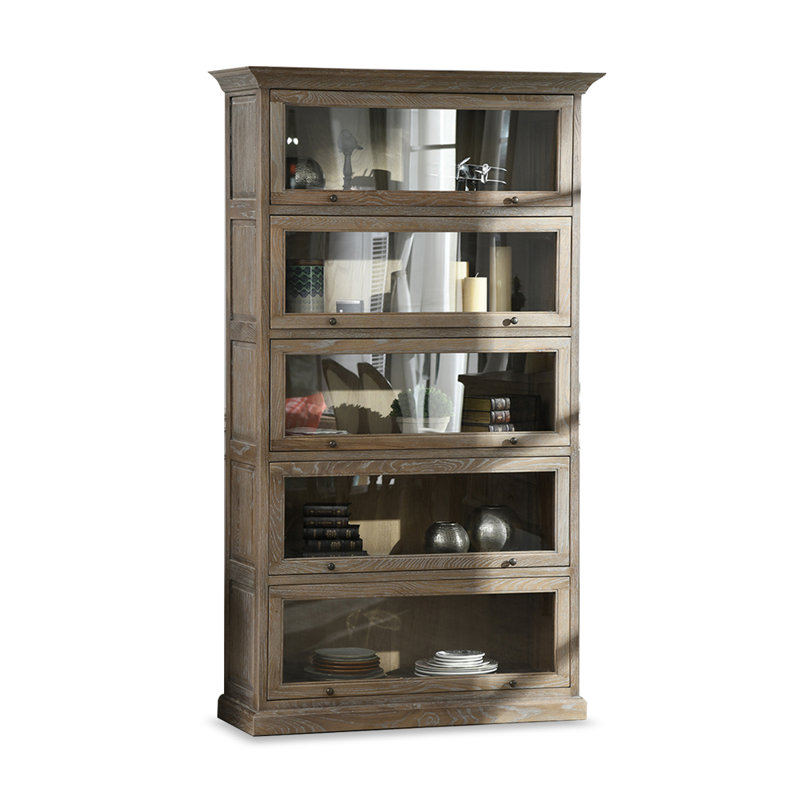 Image couleur solide + bois manufacturé + vitrines