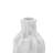15.9'' H Modern White Wavy Ceramic Vase