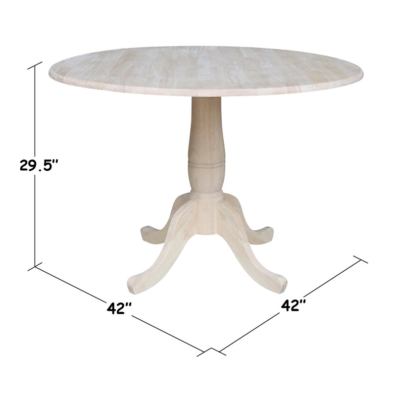 Table de salle à manger Hesston, Sans finition