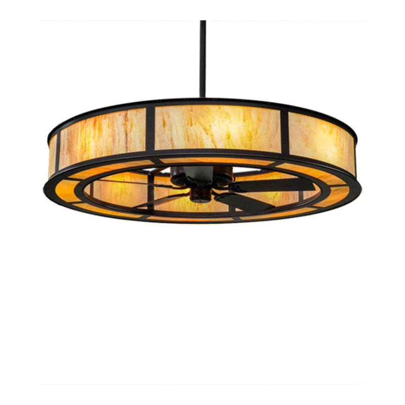 Ventilateur de plafond 30 po avec luminaire Connaire