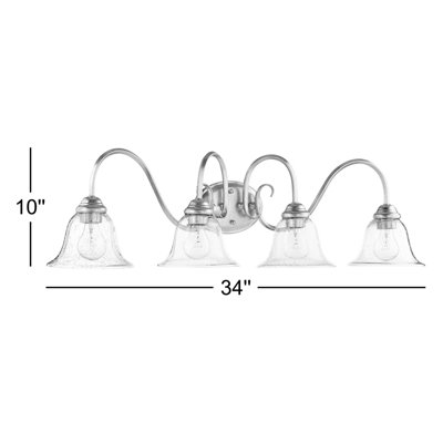 Bernardston 4 - Light Dimmable Vanity Light