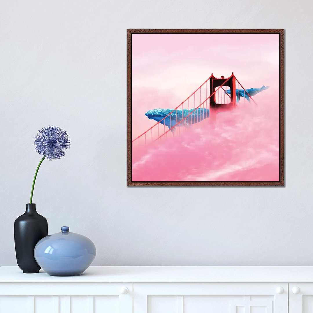 Coastal Whale Watching by David Loblaw - Print on Canvas