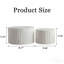 2P Nesting Coffee Table Set - Round Wooden, Modern - Wood-129581576-129581578
