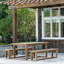 Westminster Teak Outdoor Round Teak Dining Table