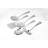 Hammered Stainless Steel Petite Kitchen Utensil Set