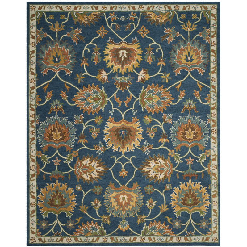 Cranmore Hand Tufted Wool Oriental Rug, Rectangle 5' x 8'