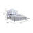 Motomitsu 4PC Bedroom Set Silver-1271349486
