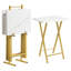 Kearra TV Tray Table Set with Stand-294135404