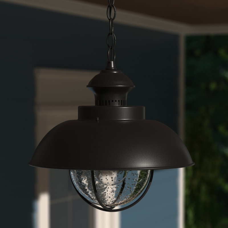 Emst 1 - Light Outdoor Pendant, Black