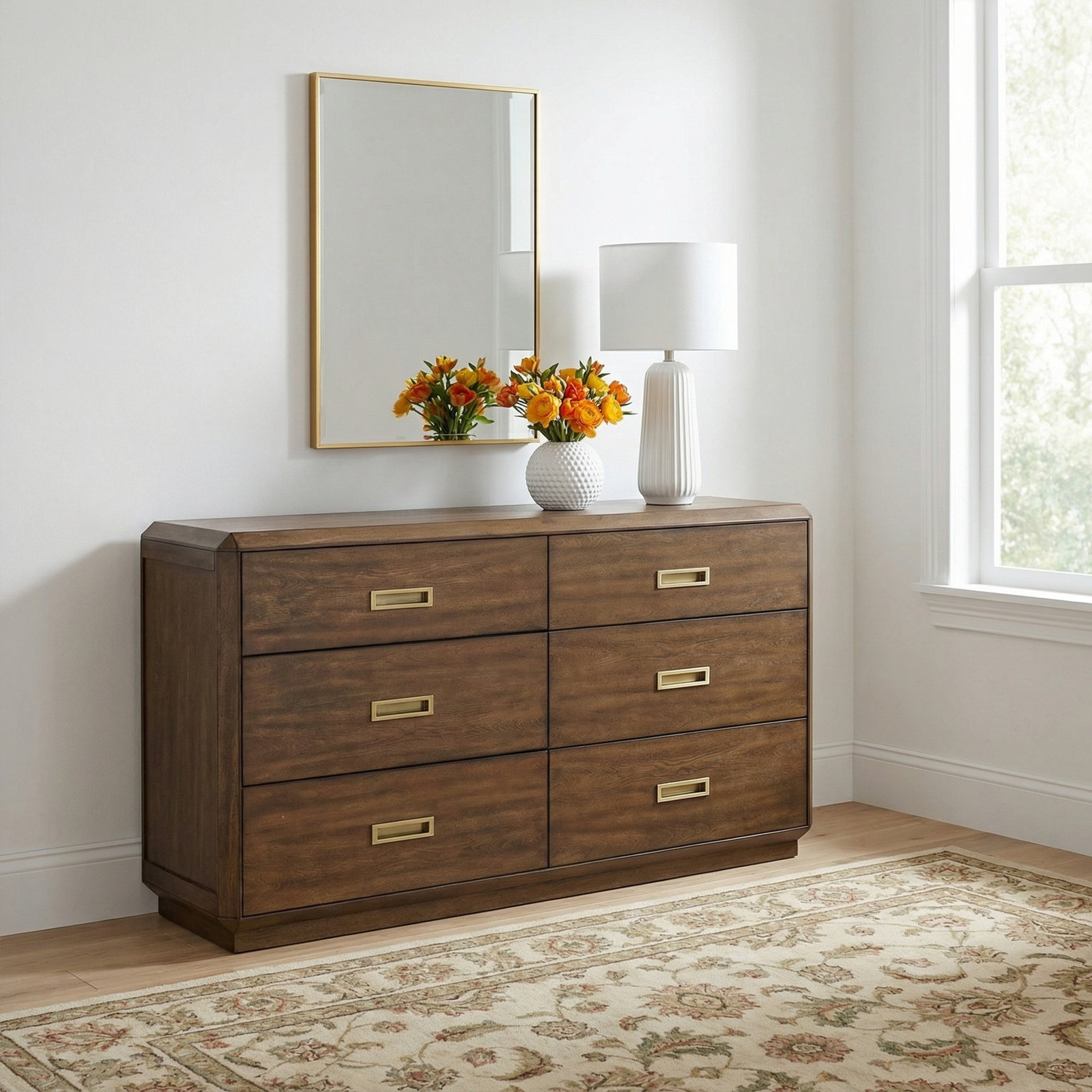 6 - Drawer Double Dresser