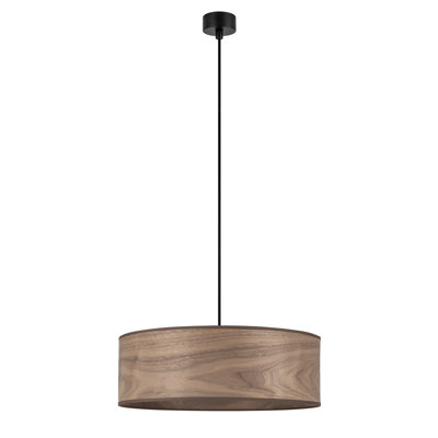 Tsuri 1 - Light Black Drum Pendant