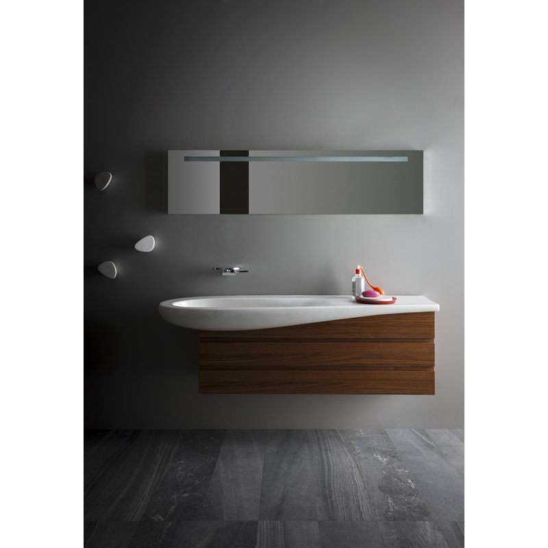 Ilbagnoalessi One 62.99'' L Bathroom Sink, Single