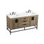 Ensemble de meuble-lavabo double 60 po Eugene-323889358