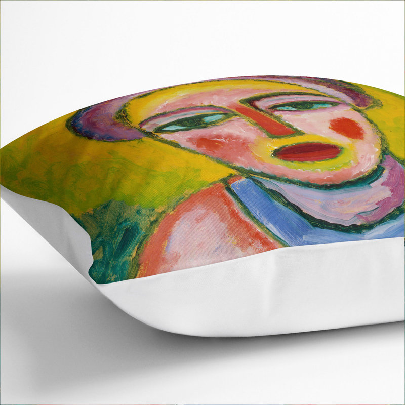 Spring Scatter Cushion, 40cm H x 40cm W x 15cm D, White