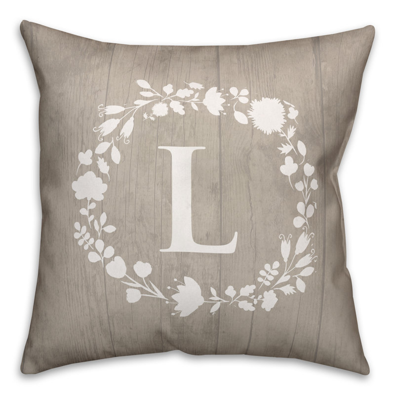 Reversible Throw Pillow, L