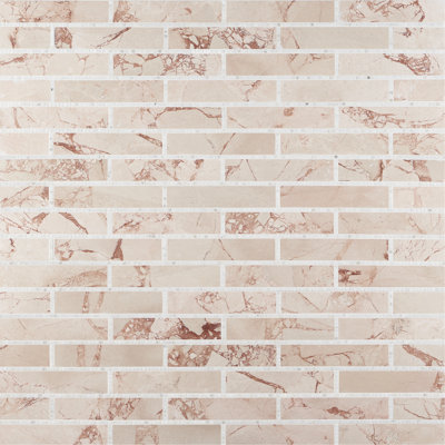 Carreau de mosaïque murale 11,73 po x 16,45 po Westgate