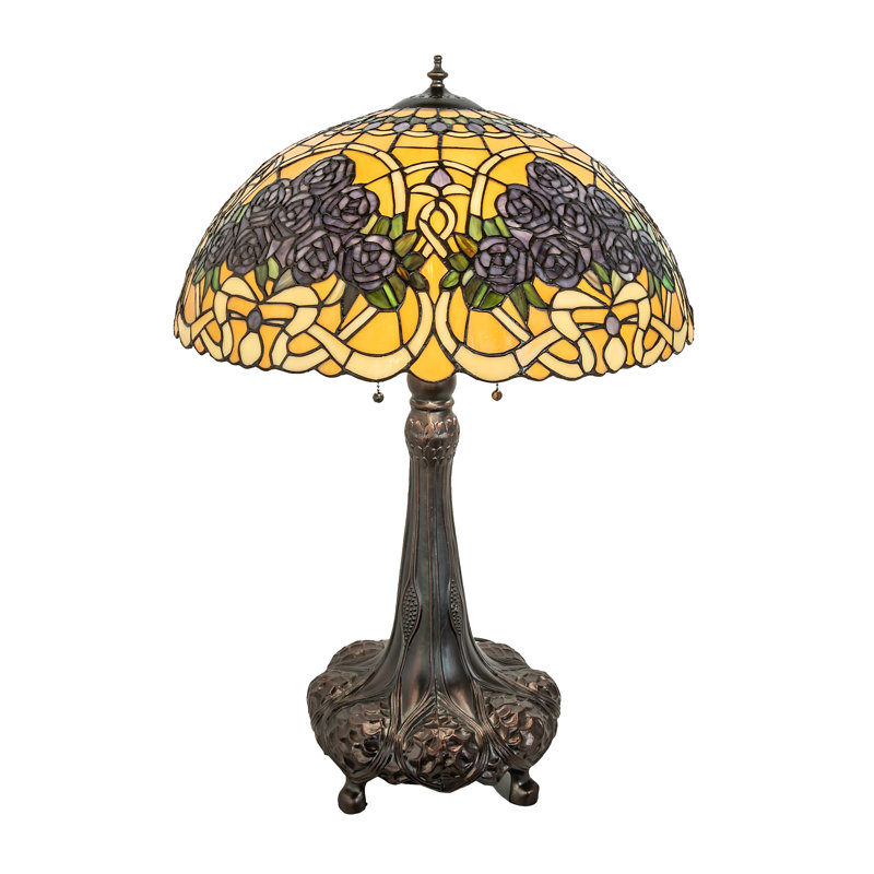 Rose Bouquet Table Lamp, 31" H x 21.5" W x 21.5" D