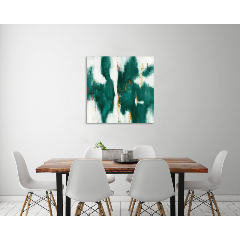«Green Texture I», toile tendue par Danhui Nai, H 48 po x l 48 po x P 1,5 po