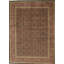 Baku Hand Knotted Wool Floral Area Rug in Navy/Rust-20138410
