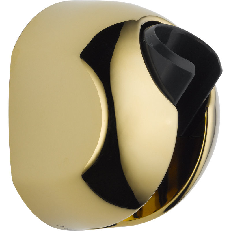 Universal Showering Components Wall Mount, Brilliance Polished Brass