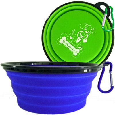 Collapsible Travel Bowls -  Mr. Peanut's, UN-7OTG-XEPS