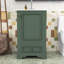 Modern Bathroom Vanity with Ceramic Sink, Adjustable U-Shaped Shelf and Storage Drawer-75295209