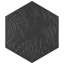 Carreau de porcelaine à motif hexagonal 9 po x 10 po Gaudi