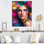 «Floral Sensual Woman Portrait V», impression sur toile
