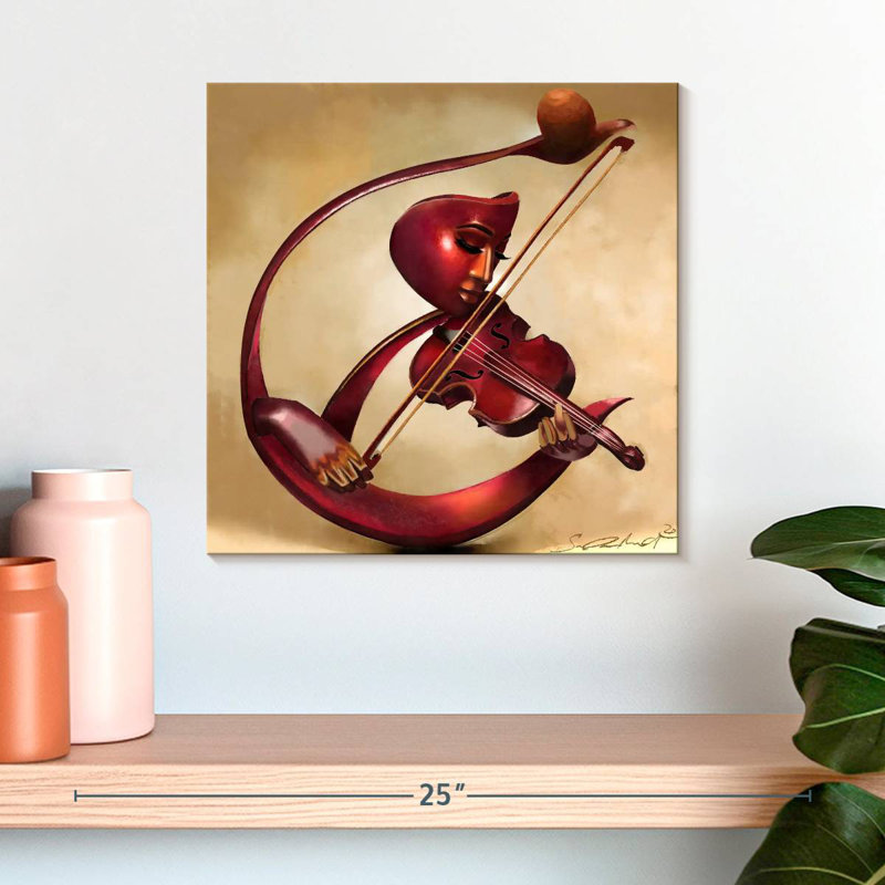 Leisha Ethereal Strings, 16" H x 16" W