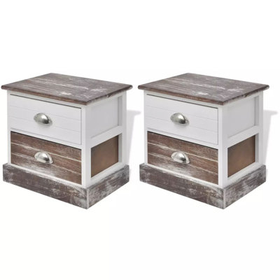 Latrell 38cm W Bedside Table