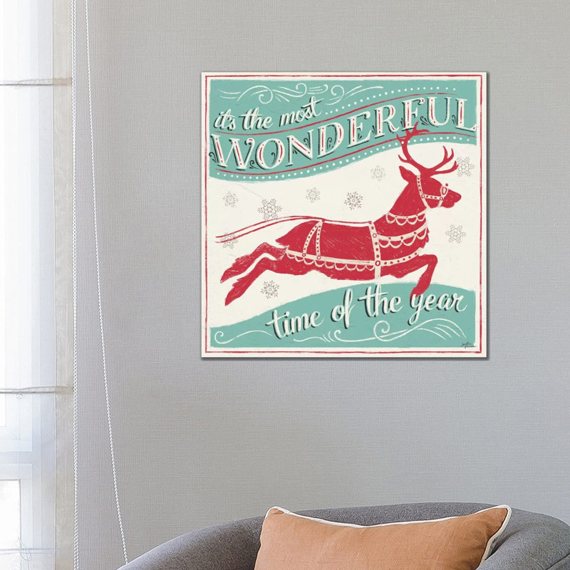 Merry Little Christmas IV by Janelle Penner - Wrapped Canvas Painting, 66.04 cm H x 66.04 cm W x 1.91 cm D