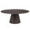 Jaden Solid Wood Dining Table In Charred Ember Finish
