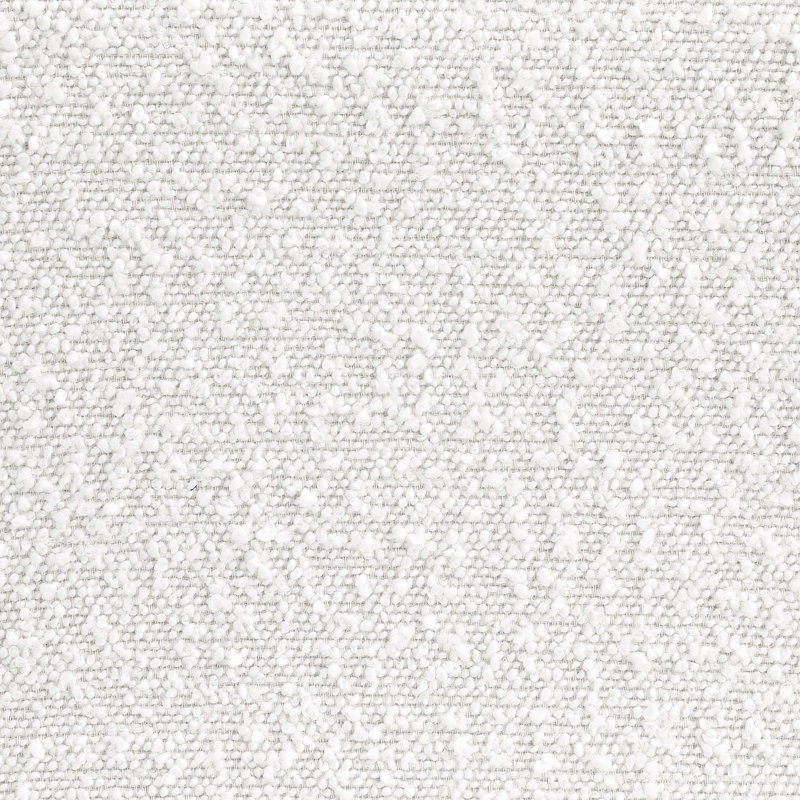 Chaise courbée sans accoudoirs Boucle, Crème, crème