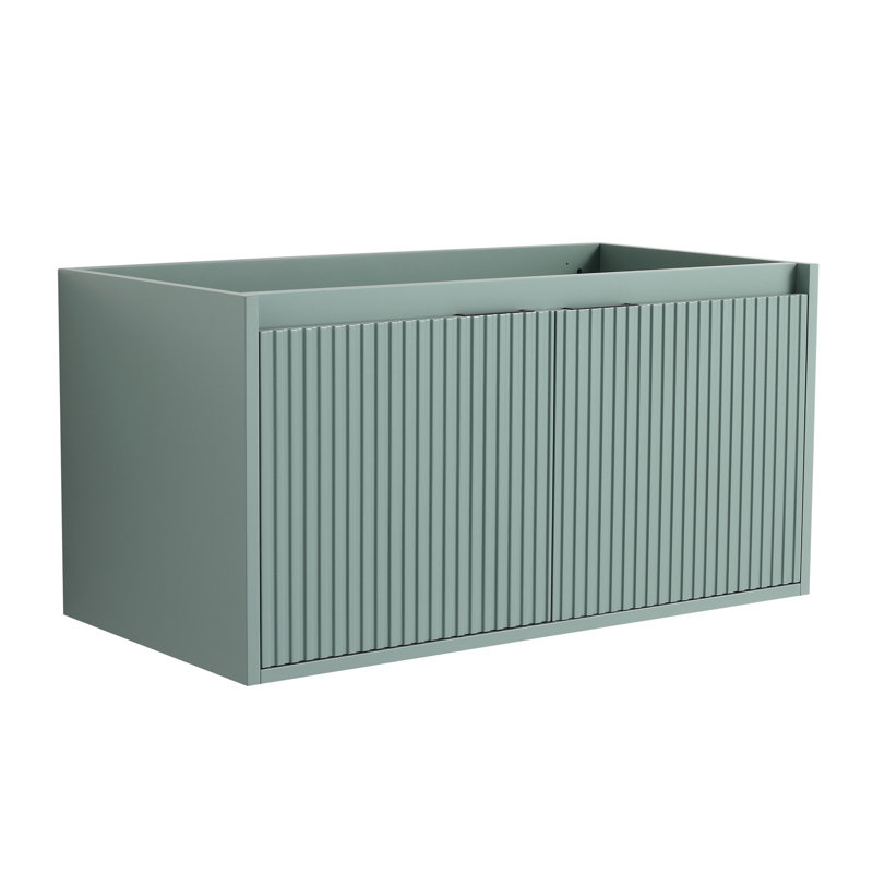 Meuble-lavabo à fermeture en douceur