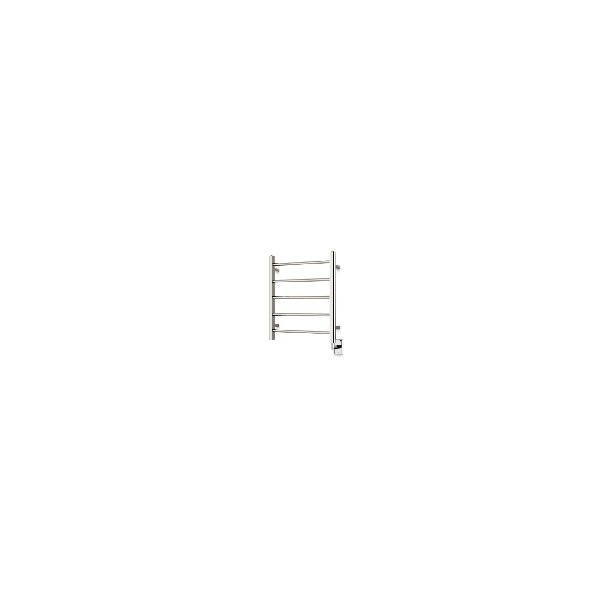 Ryton Wall Mount Electric Towel Warmer, 26" H x 24" W x 5.19" D, Polished Nickel
