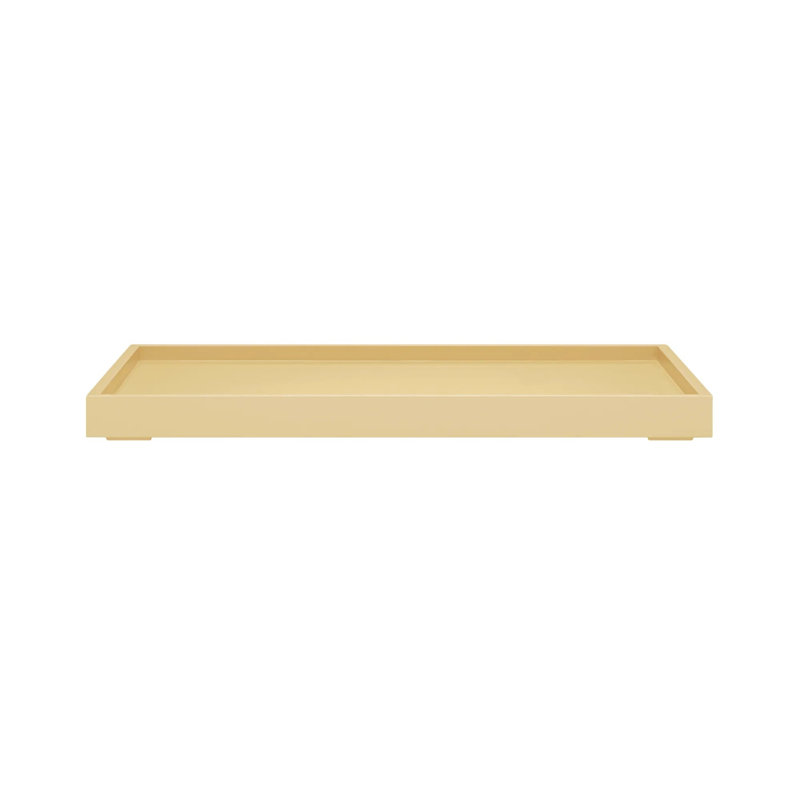 Tray, 3.1cmH x 39.2cmW x 24.8cmD, Yellow